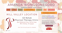 Desktop Screenshot of petalumaorthopedicmassage.com